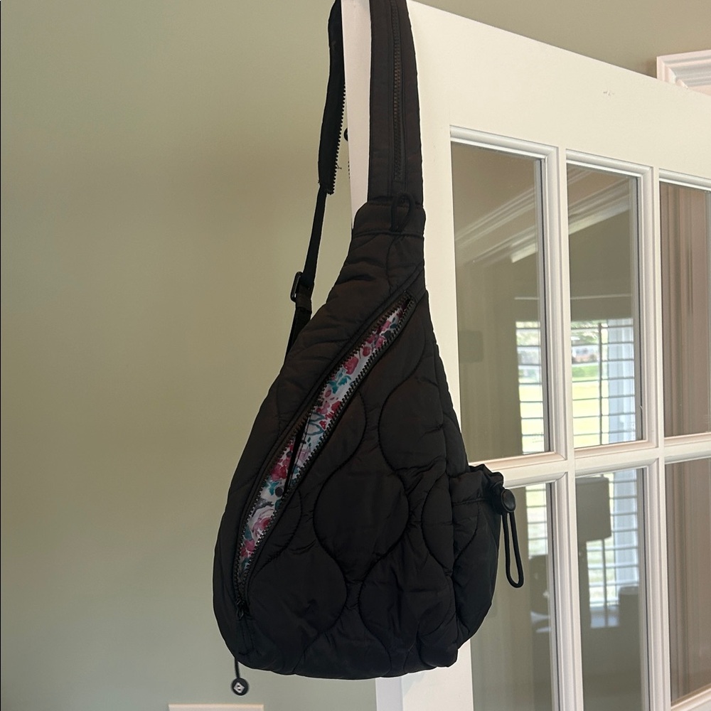 Vera Bradley Black Quilted Backpack